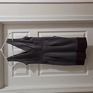 BCBG velvet trim dress 4